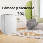 COMFEE RCU83WH3EU(E) Congelador Vertical 88 L, 3 Cajones, Termostato Ajustable, Blanco