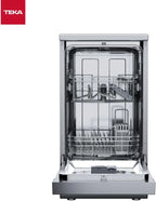 TEKA DFS 24650 Lavavajillas 45 cm, 9 Cubiertos, 6 Programas, Silencioso 47 dB, Inox
