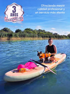 Niphean Tabla de Paddle Surf Hinchable 305 cm con Accesorios, SUP para Adultos y Principiantes