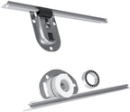 A&J MöbelLand VILUNO 2 Armario de Puertas Correderas 200 cm con Espejo y 4 Cajones, Negro