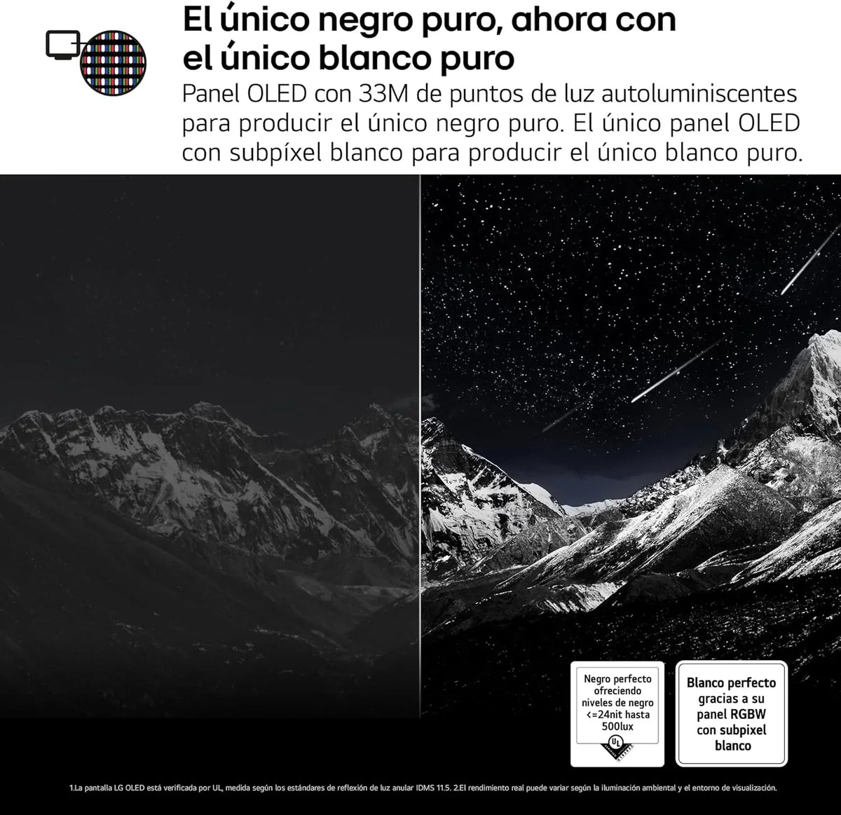 OLED48C54LA TV OLED evo 48" 4K Smart TV webOS 25, Dolby Vision, Dolby Atmos, 120 Hz