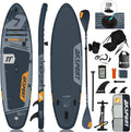 AKSPORT Tabla de Paddle Surf Hinchable 335 cm Extra Ancha con Todos los Accesorios y Asiento de Kayak