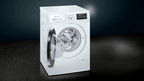 Siemens WM14G400 iQ500 Lavadora 8 kg, 1400 rpm, varioSpeed, aquaStop, Blanca