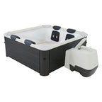 Spa Hinchable Oslo para 6 Personas 850 L con Iluminación LED y App, Gris