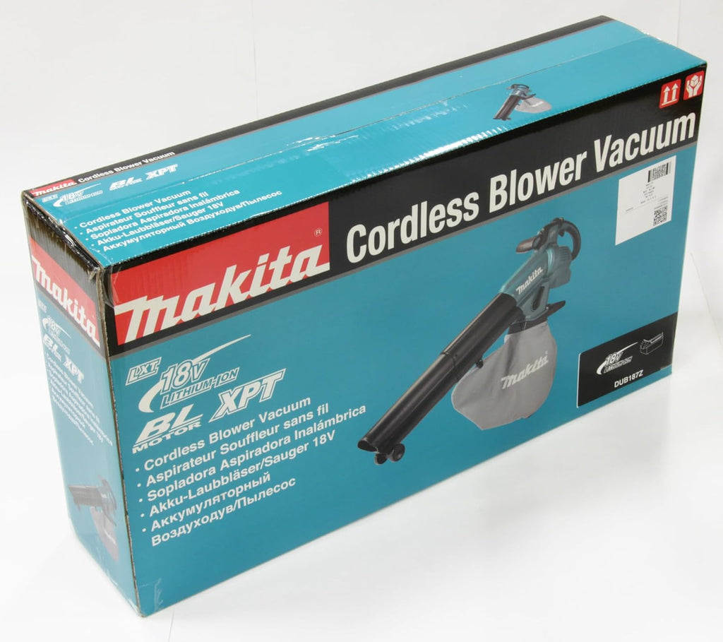Makita DUB187Z Soplador/Aspirador a Batería 18 V (sin Batería ni Cargador)