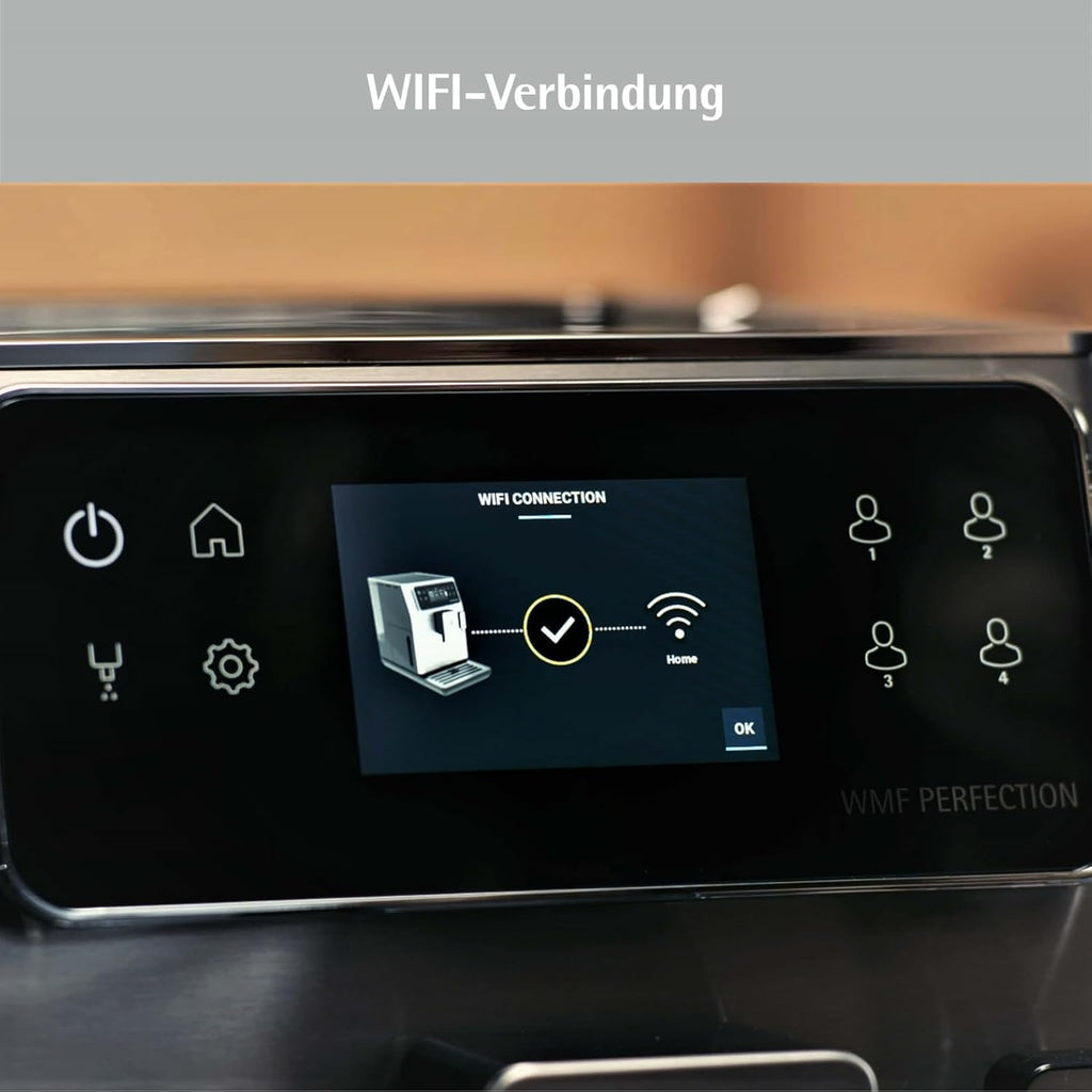 WMF Perfection 640 Cafetera Superautomática con Sistema de Leche, 16 Especialidades y Doble Thermoblock