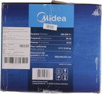 Midea Climatizador Evaporativo con Depósito de 5 L, Humidificador e Ionizador, 355 m³/h, Blanco