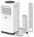 Aire Acondicionado Portátil 9000 BTU 4 en 1 con Mando, Temporizador 24 h y Kit de Ventana