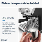 Perfetto La Specialista Arte EC9155.MB Cafetera Espresso con Molinillo y Vaporizador, Metal/Negro