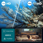 Smart TV LED 40" 40PFS6000 Full HD con Titan OS, Dolby Audio, Compatible con Alexa y Google