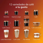 Serie 5400 EP5441/50 Cafetera Superautomática LatteGo, 12 Cafés, Pantalla TFT, 4 Perfiles
