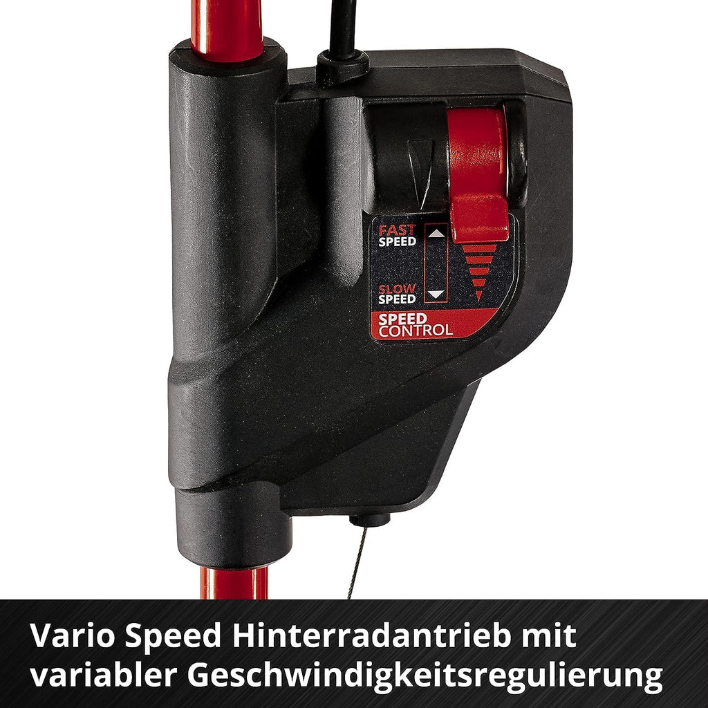 Einhell GE-CM 36/47 S HW Li Cortacésped a Batería 36 V 47 cm con Tracción, 4 Baterías 4 Ah