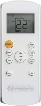 Olimpia Splendid Dolceclima Compact 10 P Aire Acondicionado Portátil 10.000 BTU/h, hasta 80 m³