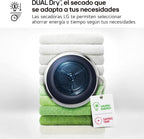 RH90V9PV2N Secadora con Bomba de Calor 9 kg Dual Inverter, Serie 900, Inox Antihuellas, Clase C