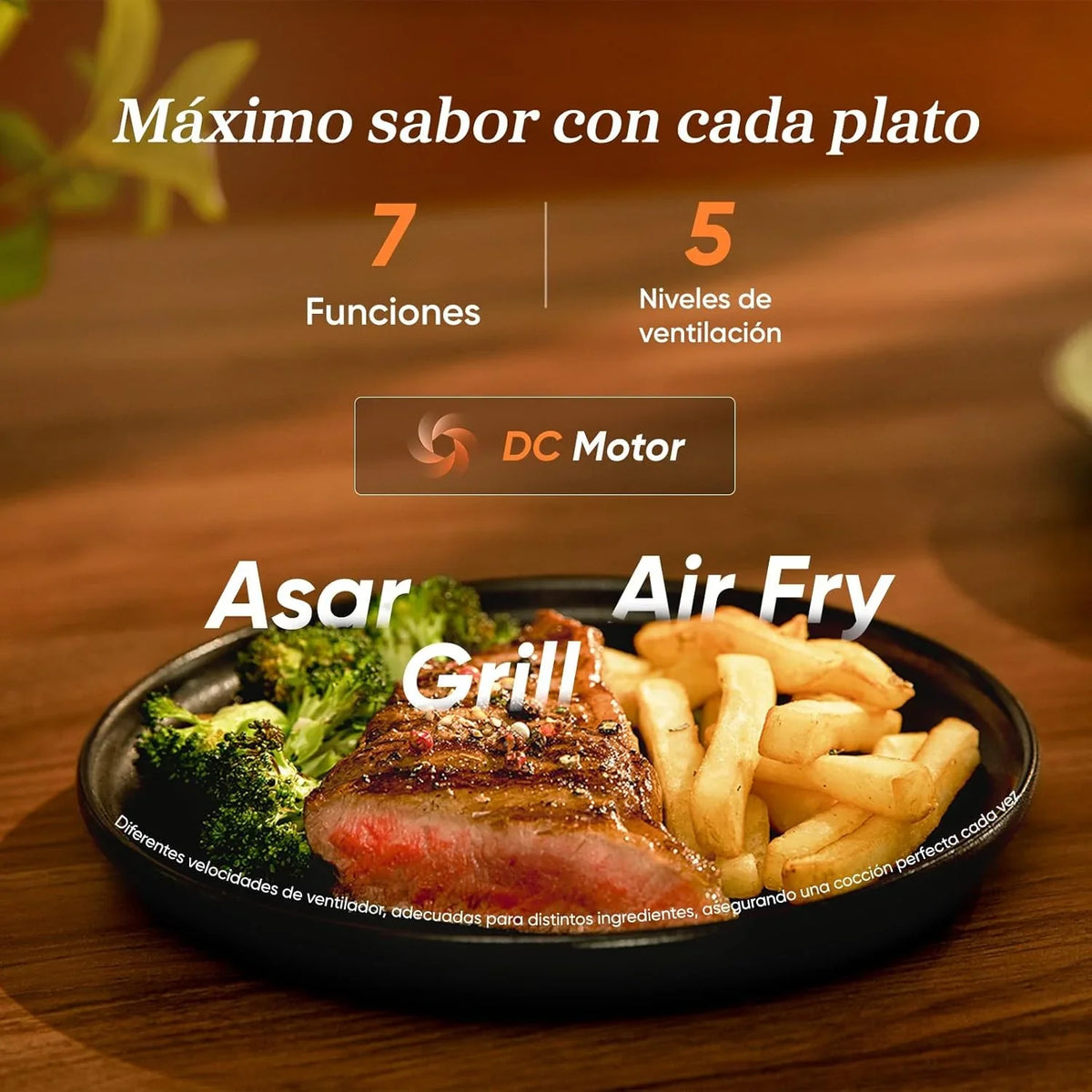 COSORI Turbo Tower Freidora de Aire 10,8 L Doble Cesta Vertical, 2630 W, 6 Funciones