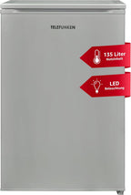 TELEFUNKEN C-135-100-S Frigorífico sin Congelador 135 L, Descongelación Automática, Plata