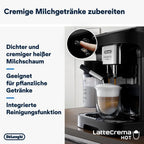 De'Longhi Magnifica Evo ECAM 292.81.B Cafetera Superautomática con LatteCrema, 7 Bebidas