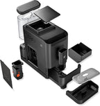 Tchibo Esperto2 Caffè Cafetera Superautomática con Función 2 Tazas, Granite Black