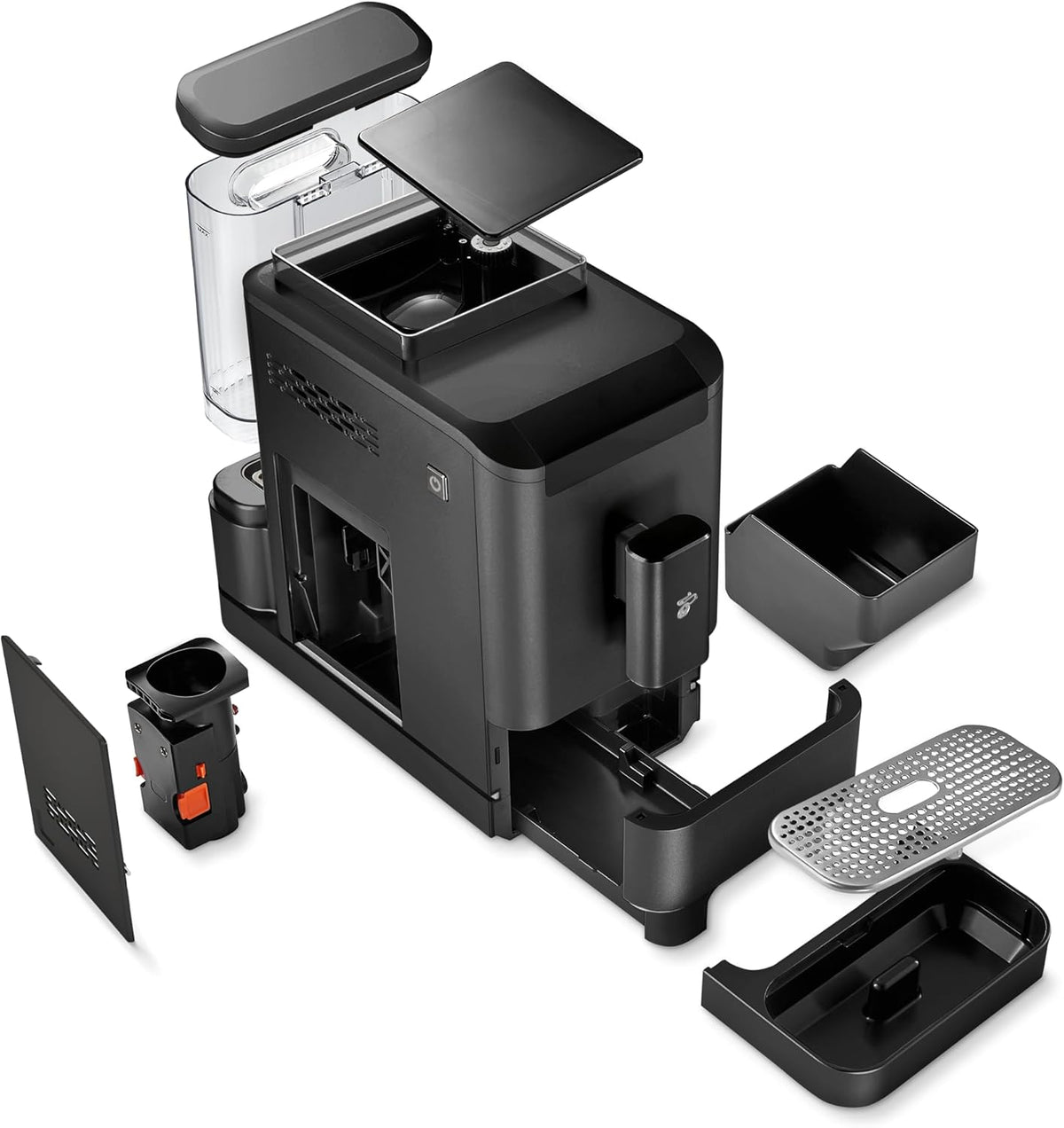 Tchibo Esperto2 Caffè Cafetera Superautomática con Función 2 Tazas, Granite Black
