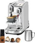 Sage Nespresso Creatista Pro Cafetera de Cápsulas con Vaporizador Automático, Acero Cepillado