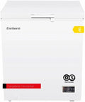 Corberó CCHH15024E Arcón Congelador 142 L con Display, Luz LED, Sistema Dual y Ruedas, Blanco
